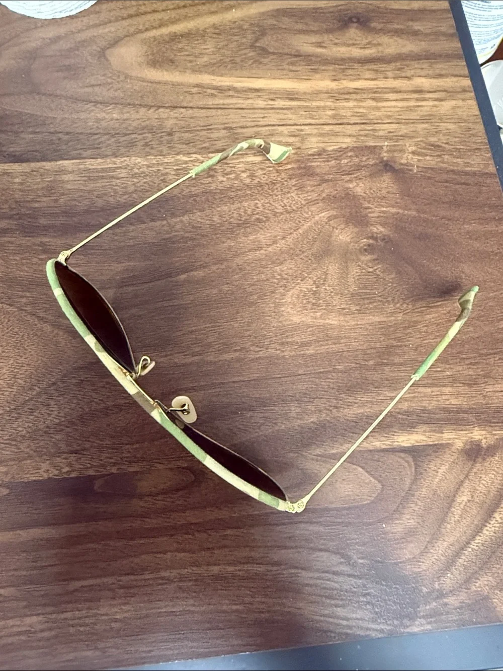 Ray-Ban camo  Aviator Sunglasses with Brown Lenses